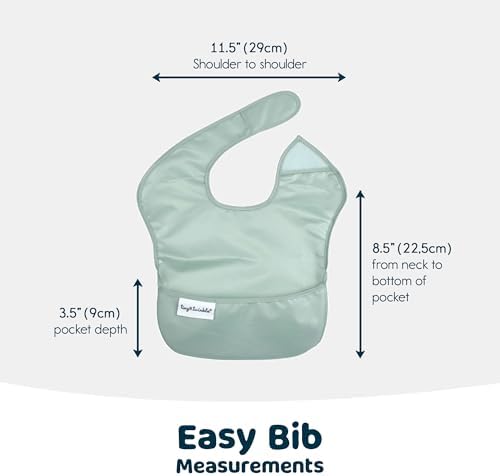 Tiny Twinkle Mess-Proof Baby Bibs - Image 6