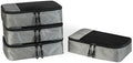 Amazon Essentials 4-Piece Packing Cubes Travel Accessories Set, Space-Saving by AmazonEssentials