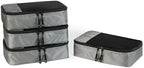 Amazon Essentials 4-Piece Packing Cubes Travel Accessories Set, Space-Saving by AmazonEssentials