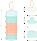 Accmor 2 Pack Baby Formula Dispenser On The Go, Stackable Formula Dispenser - Image 7