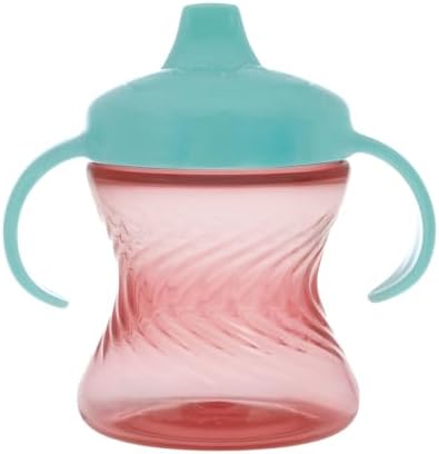 Nuby 2-Handle No-Spill Hard Spout Sippy Cup - 7 oz - Baby Sippy Cup with - Image 4