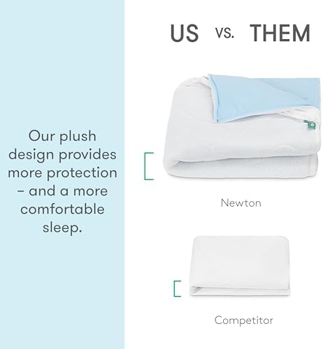 Newton Baby Waterproof Crib Mattress Pad, Breathable - Image 2