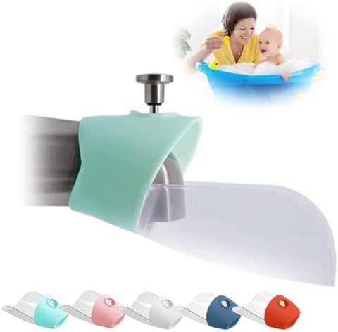 Bath Helper - Bath Tub Faucet Extender - Guides Water Directly from Faucet to by TIBLACK
