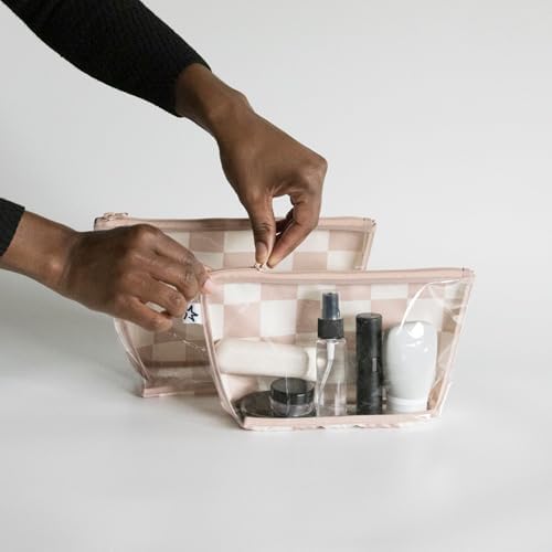 Tiny Twinkle Diaper Bag Organizing Pouches | 2 Pack Mess-Proof Travel Organizer - Image 3