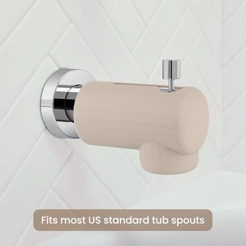 Bath Spout Cover, Soft Silicone Bathtub Faucet Cover Safety Universal Fit - Image 3