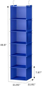 YOUDENOVA Hanging Closet Organizer and Storage - Image 3