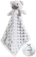 CREVENT Soft Cute Snuglling Toy Baby Security Blankies Unisex, Minky Dot Front by CREVENT