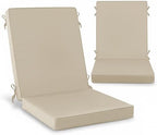 Summsun Outdoor Dining Chair Cushions 2-Pack, 20 x 20 Inch by SUMMSUN