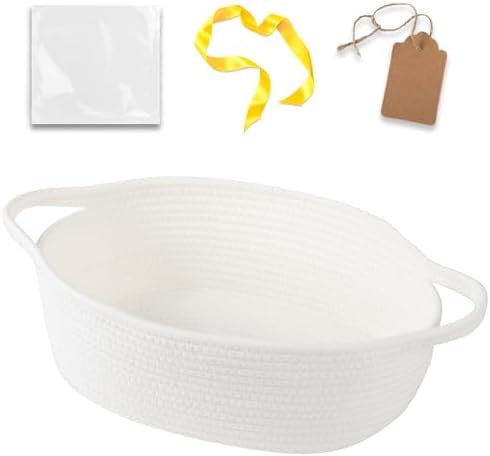 OIAHOMY Small Woven Basket by MasterofSpaceOptimization