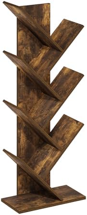 Furinno Tree Book Shelf, 7-Tier Bookshelf - Image 4