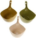 FOMIYES 3pcs Plastic Bath Water Scoop Set Thickened Long Handle Water Ladle by FOMIYES