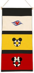 3-Pocket Hanging Wall Organizer, Nautical Lifebuoy Design by AUII+JO+DESIGN