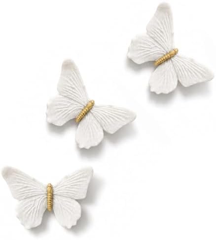 GUSFREUD 3D Butterfly Wall Decor Set – Resin Wall Decor by GUSFREUD