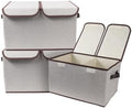 Foldable Fabric Storage Box, 16.5 x 11.8 x 9.8 inches, by TCbelosion