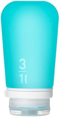 humangear GoToob+ | Refillable Silicone Travel Bottle | Locking Lid | Food-Safe by humangear