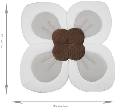 PandaEar Baby Bath Pad for Infant Newborn | Soft Flower Petals for Sink Bathtub - Image 3