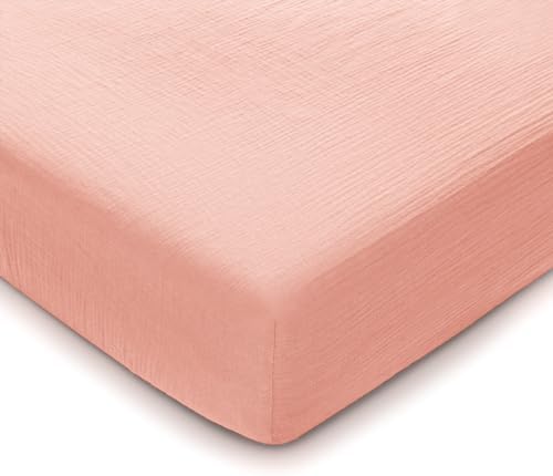 Comfy Cubs 100% Muslin Cotton Fitted Crib Sheet by ComfyCubs