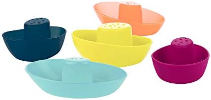 Boon Fleet Toddler Bath Tub Water Stacking Boat Toy Set - Image 4