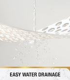HITSLAM Bathtub Mat Non Slip, 30 x 17 Inch TPE Bath Mat - Image 5