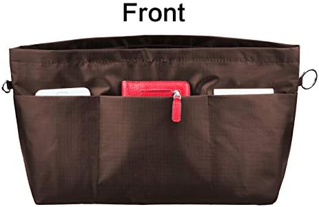 Vercord Handbag Purse Tote Pocketbook Organizer Insert Zipper Closure 11 - Image 4