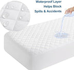 BEDSUM 2-Pack Waterproof Mini Crib Mattress Protector - Image 3