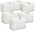 DoYiKe Soft Large Canvas Comforter Storage Bags by DoYiKe