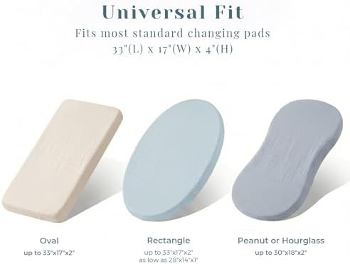 3 Pack Muslin Changing Pad Covers - Image 5