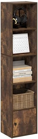Furinno LUDER Book Shelf, 5-Tier Bookshelf by Furinno-FitsYourSpaceFitsYourBudget