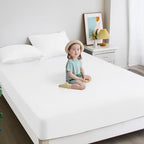 2 Pack Twin Mattress Protector Waterproof Fitted - Image 7