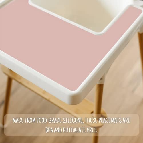 High Chair Placemat for IKEA Antilop Baby High Chair, Silicone Placemats - Image 3