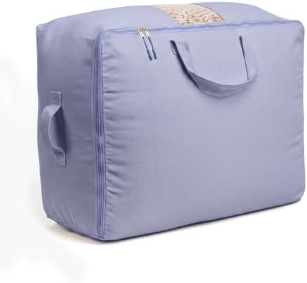 Soft Canvas Storage Bags with Zipper. Thick Breathable by VeraMia