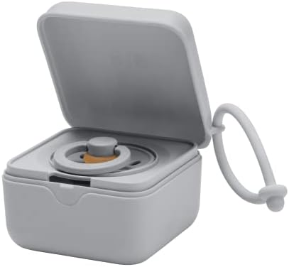 BIBS Pacifier Box with Loop for Storing & Carrying Soothers | 100% BPA Free by BIBS