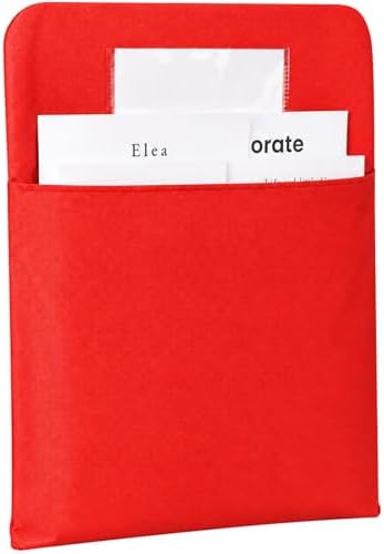 Red Chair Pockets for Classroom 18 x 14 Inch Back Organizer Seat Pockets for by Unknown