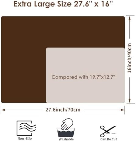 Extra Large Silicone Mat, Kitchen Counter Mat Placemats - Image 6