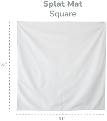WeeSprout Baby Splat Mat for Kids, Large 51” x 51” Floor Playmat - Image 2