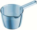 Transparent Water Scoops Plastic Water Ladle Long Handle Water Spoon Bath Ladle by Unknown