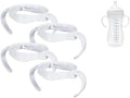 4 Pack Compatible Baby Bottle Handles by solalababylife