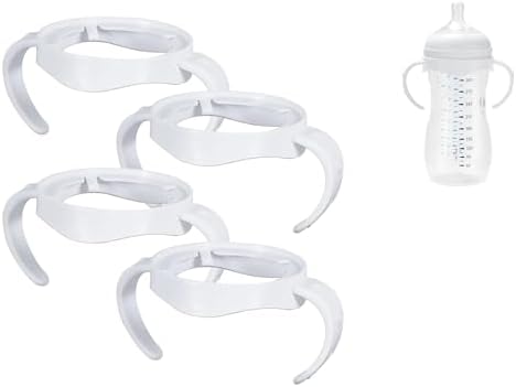 4 Pack Compatible Baby Bottle Handles by solalababylife