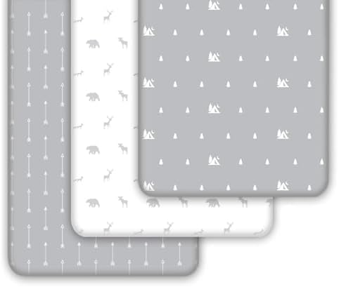 GROW WILD Pack n Play Sheets 3-Pack, Soft Mini Crib Sheet | - Image 2