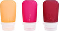 humangear GoToob+ 3-Pack, Burgundy/Orange/Magenta by humangear