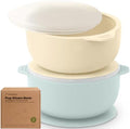 KeaBabies 2-Pack Baby Bowls by KeaBabies