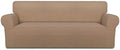 PureFit Stretch Couch Covers for Sofa Large Sofa Slipcovers Camel by PureFit