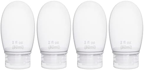Silicone Travel Bottles for Toiletries TSA Approved Travel Size Containers Set by imuviy