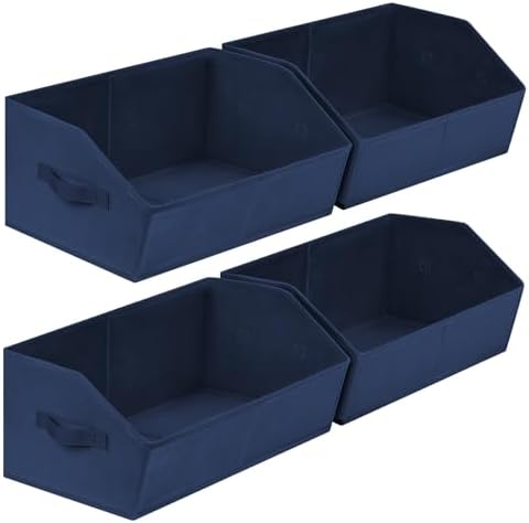 Homsorout Closet Baskets for Shelves Trapezoid by Homsorout