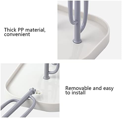 Baby Bottle Drying Rack with Tray, Creative Tree Branch Baby Bottle Dryer Holder - Image 7