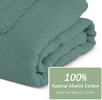 SWEET DOLPHIN Muslin Baby Bath Towels Blanket - Image 4