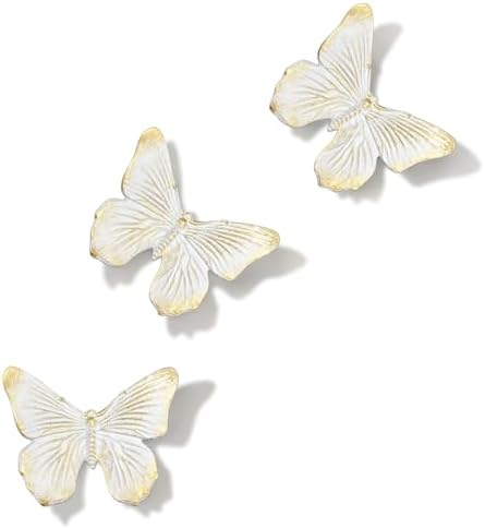 GUSFREUD 3D Butterfly Wall Decor Set – Resin Wall Decor by GUSFREUD
