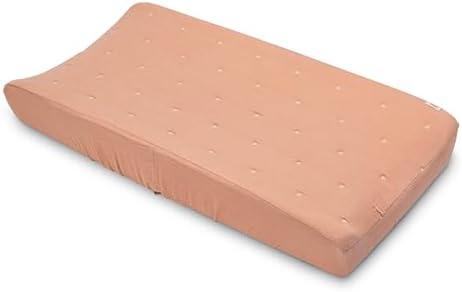 Crane Baby Violet Daisy Tuck Quilted Changing Pad Cover, Fits Standard Size by CraneBaby