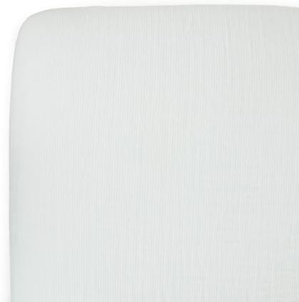 Little Unicorn Premium Crib Sheet | Breathable & Super-Soft Muslin Fabric by LittleUnicorn