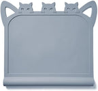 Silicone Toddler Placemat with Teething Table Edge Bumper by BIGSPINACH
